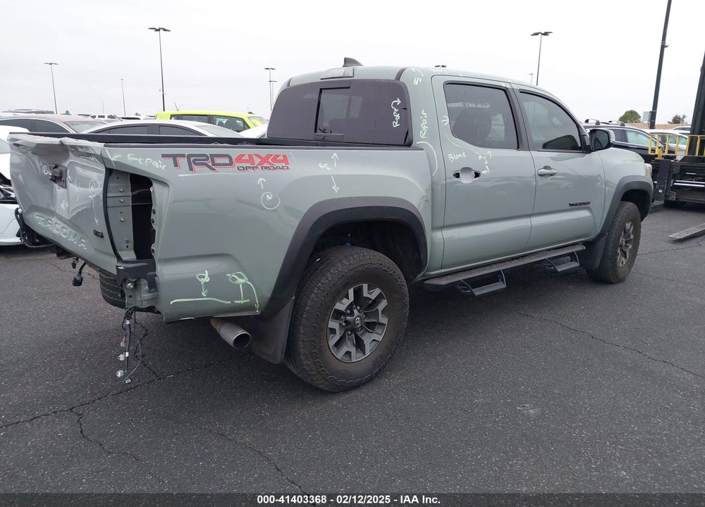 2022 TOYOTA TACOMA TRD OFF ROAD VIN: 3TMCZ5AN7NM508433