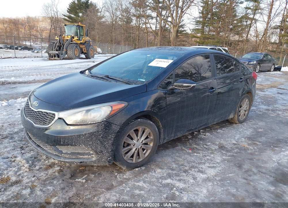 2016 KIA FORTE LX VIN: KNAFX4A62G5568289