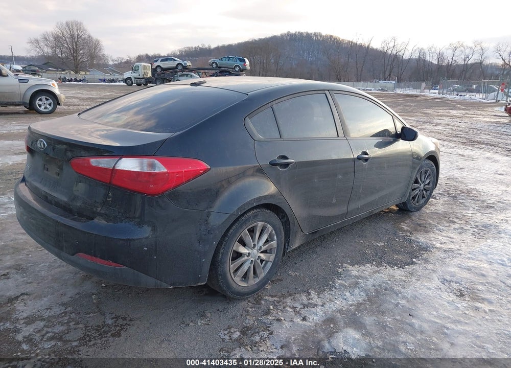 2016 KIA FORTE LX VIN: KNAFX4A62G5568289