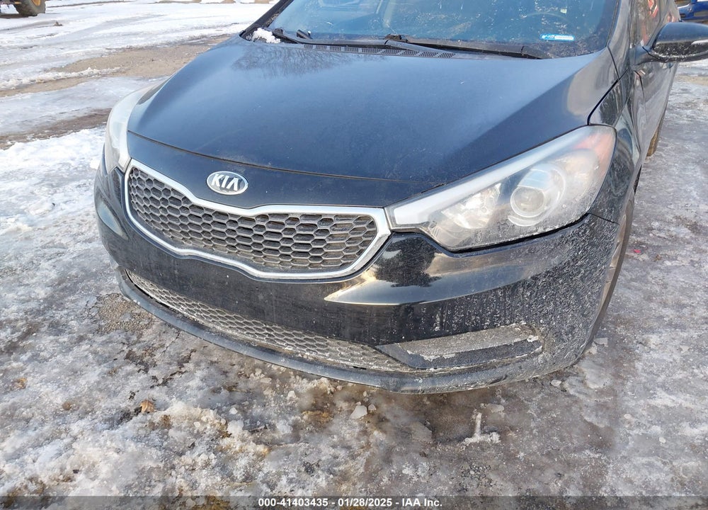 2016 KIA FORTE LX VIN: KNAFX4A62G5568289