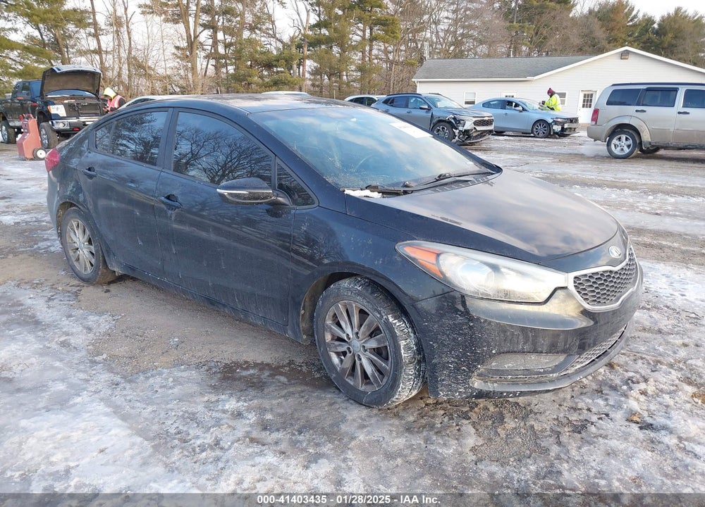 2016 KIA FORTE LX VIN: KNAFX4A62G5568289