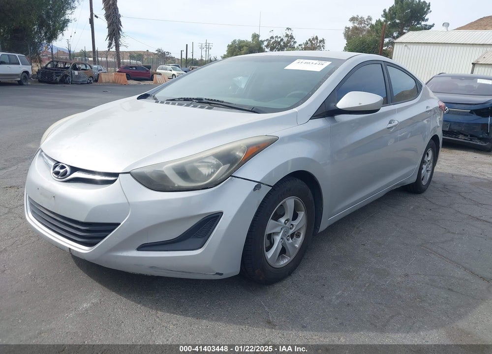 2015 HYUNDAI ELANTRA VIN: 5NPDH4AE5FH608782