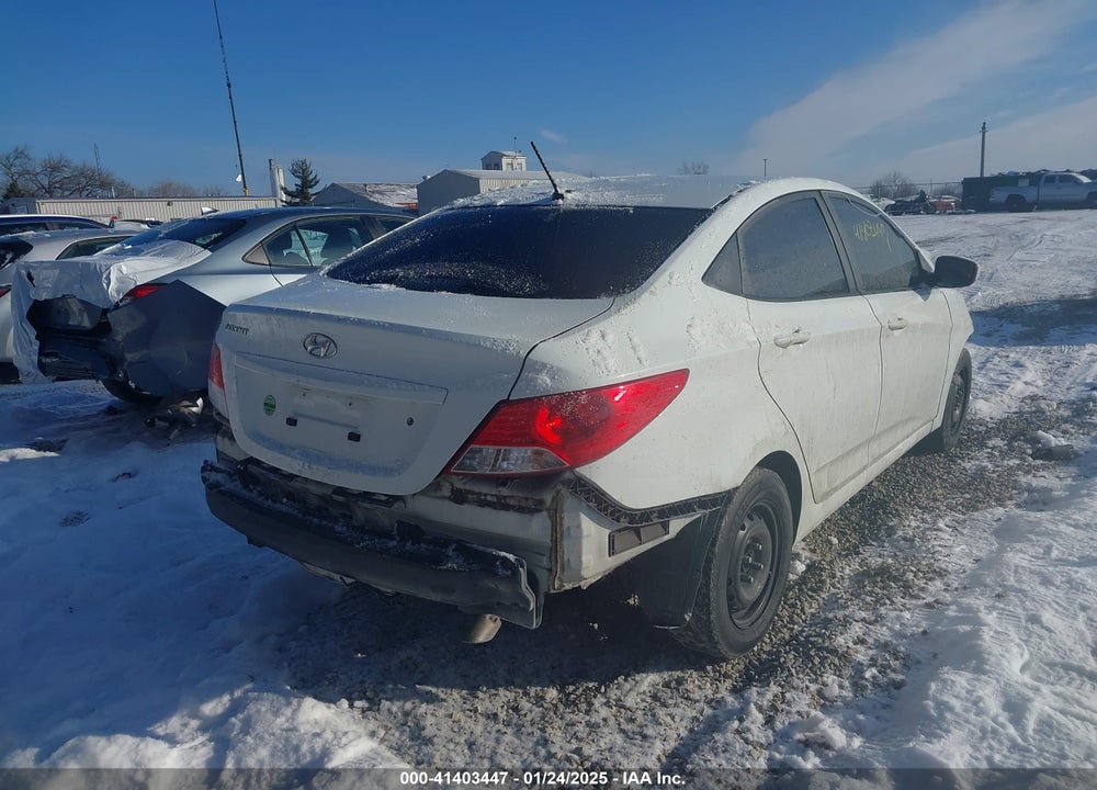 2013 HYUNDAI ACCENT VIN: KMHCT4AE5DU484764