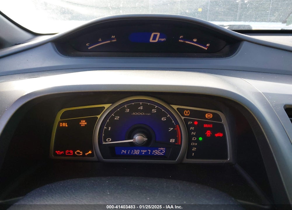 2008 HONDA CIVIC VIN: 2HGFA16578H303429