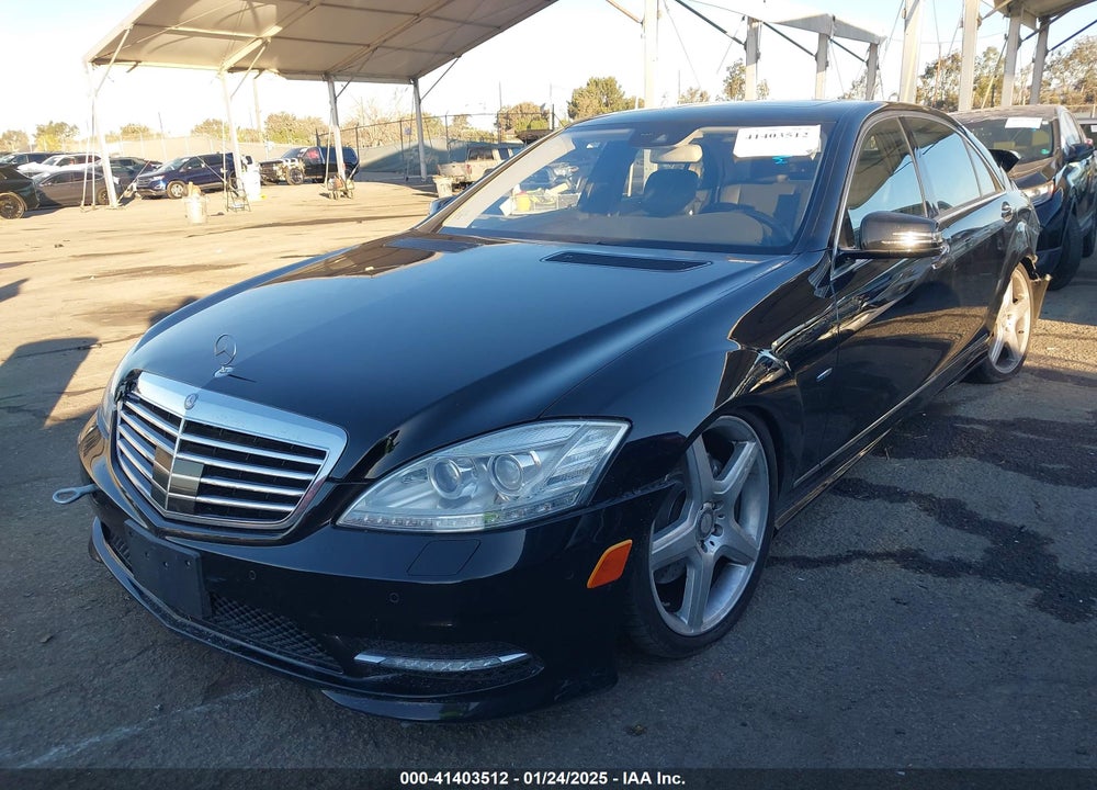2012 MERCEDES-BENZ S 350 BLUETEC VIN: WDDNG8DB2CA436980