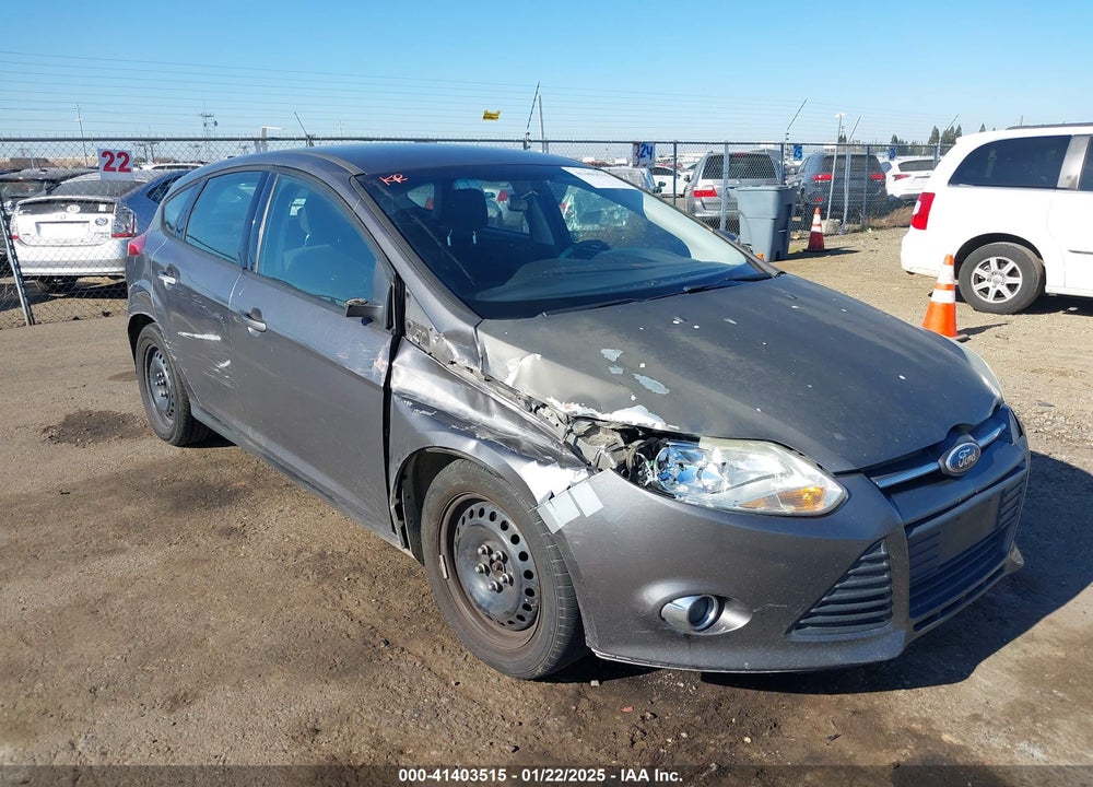 2012 FORD FOCUS VIN: 1FAHP3K29CL132326