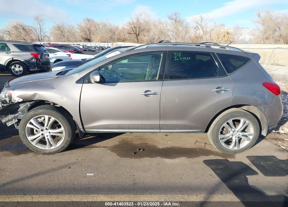 2010 NISSAN MURANO LE VIN: JN8AZ1MW9AW125077