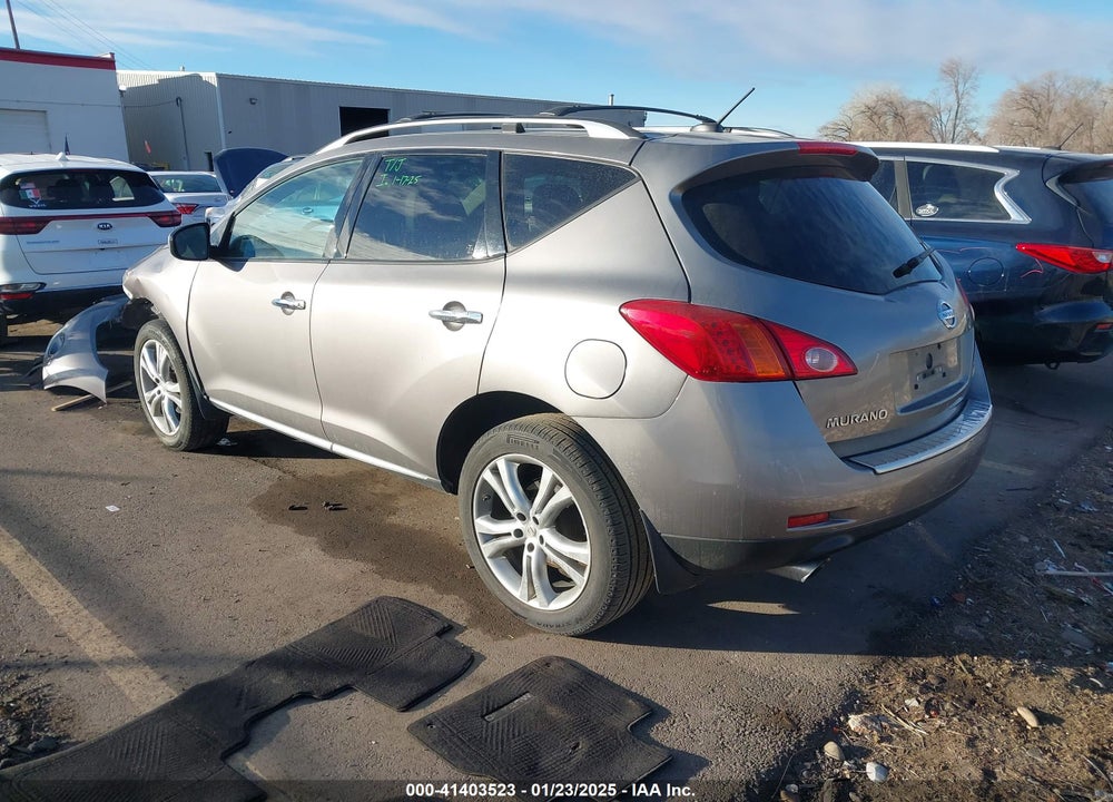 2010 NISSAN MURANO LE VIN: JN8AZ1MW9AW125077