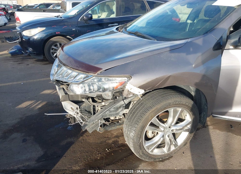 2010 NISSAN MURANO LE VIN: JN8AZ1MW9AW125077