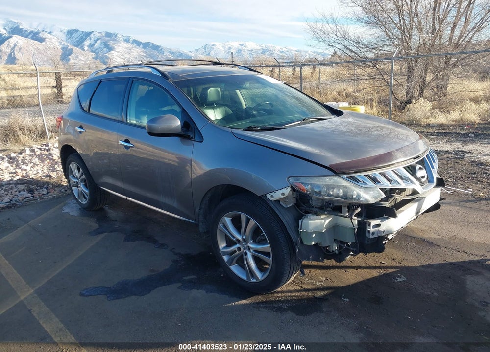 2010 NISSAN MURANO LE VIN: JN8AZ1MW9AW125077