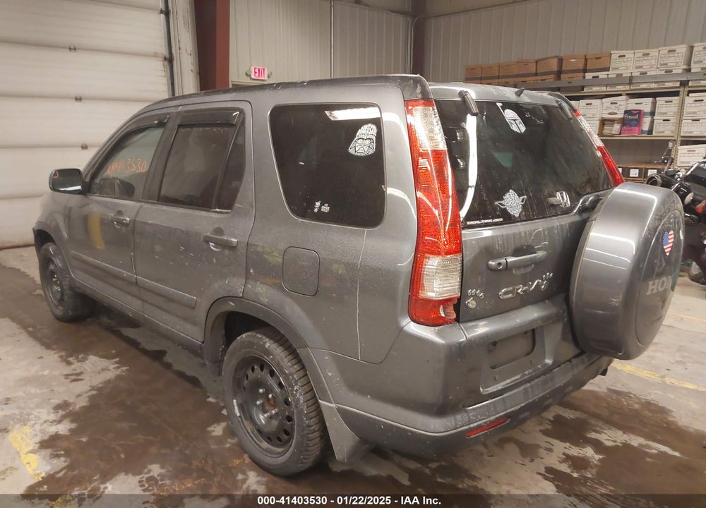 2006 HONDA CR-V SE VIN: SHSRD78976U406142