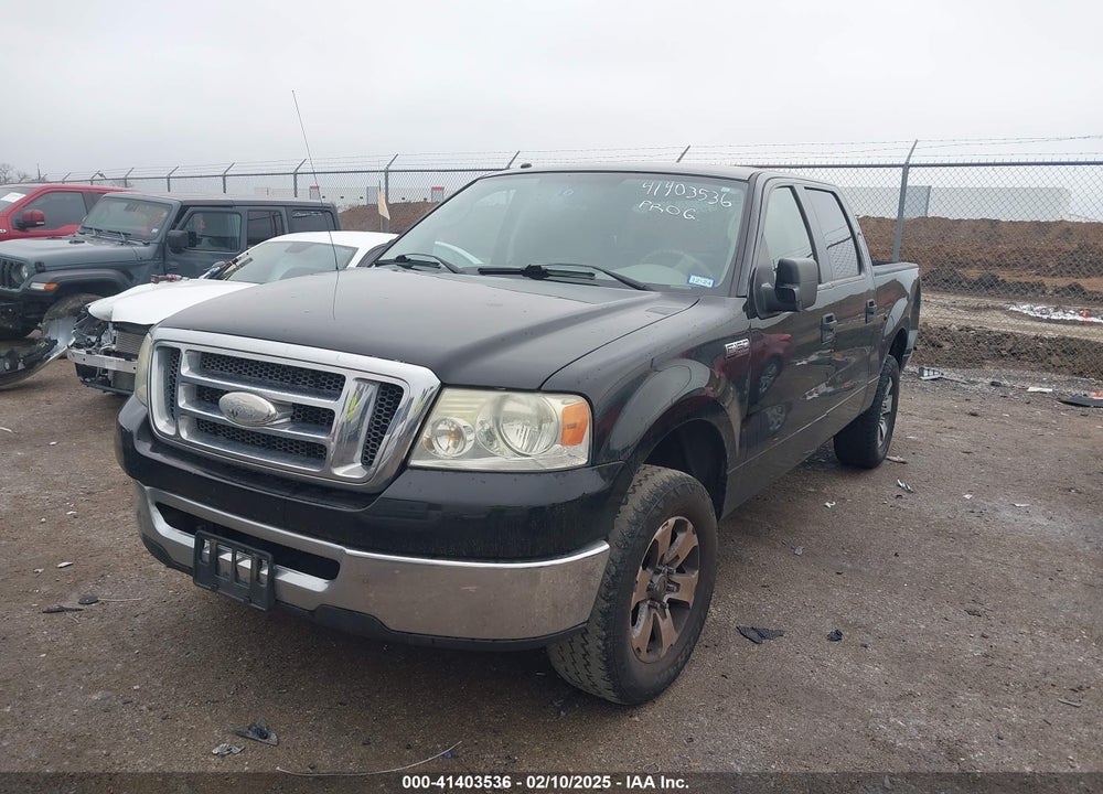 2008 FORD F-150 VIN: 1FTRW12W18KC57200