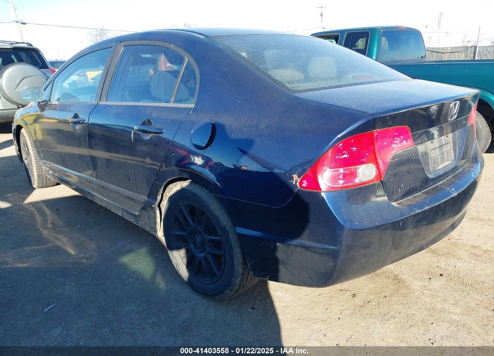 2008 HONDA CIVIC VIN: 1HGFA15528L076882