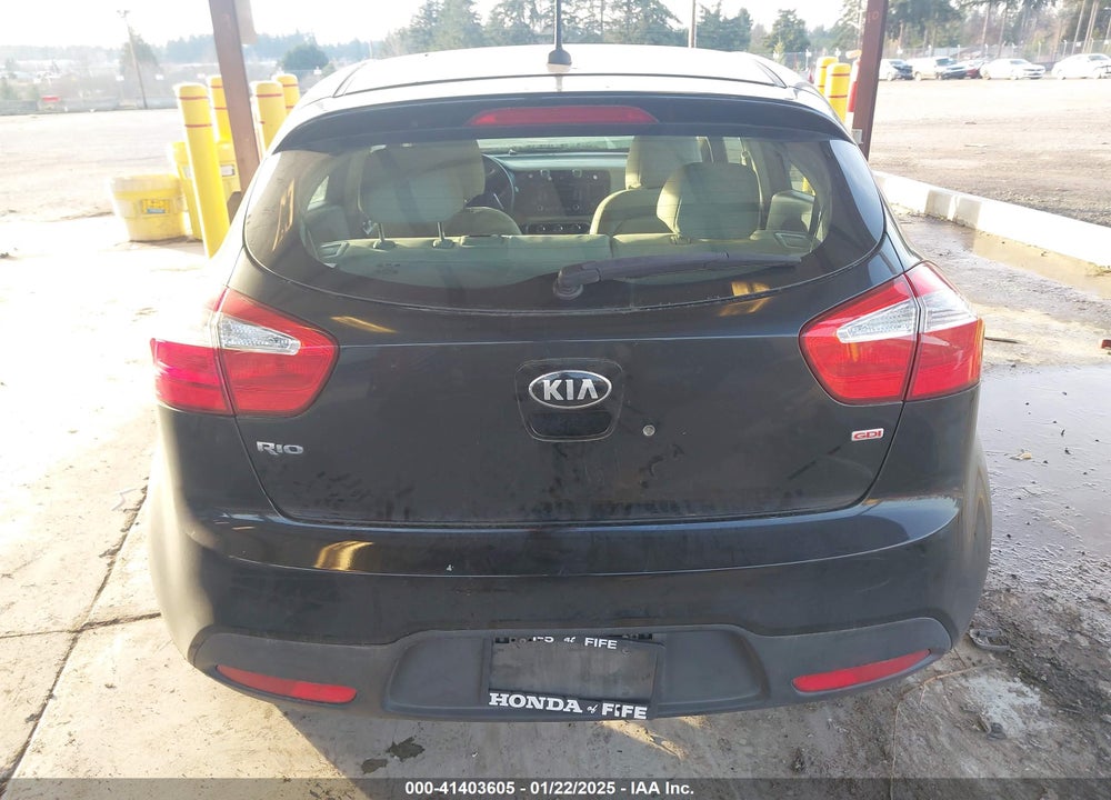2013 KIA RIO VIN: KNADM5A36D6316272