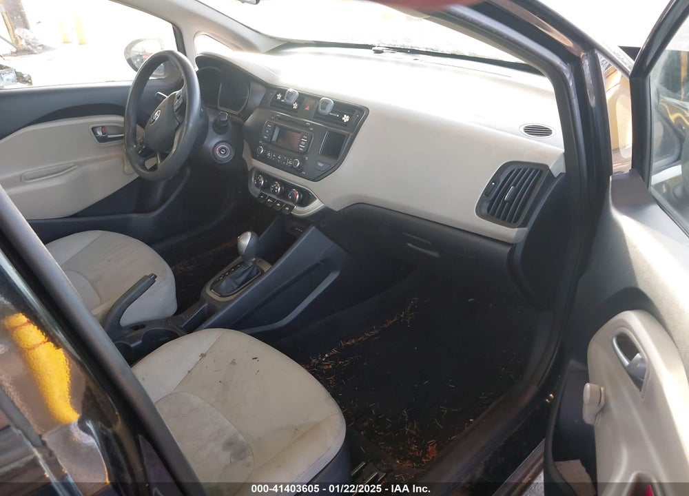 2013 KIA RIO VIN: KNADM5A36D6316272