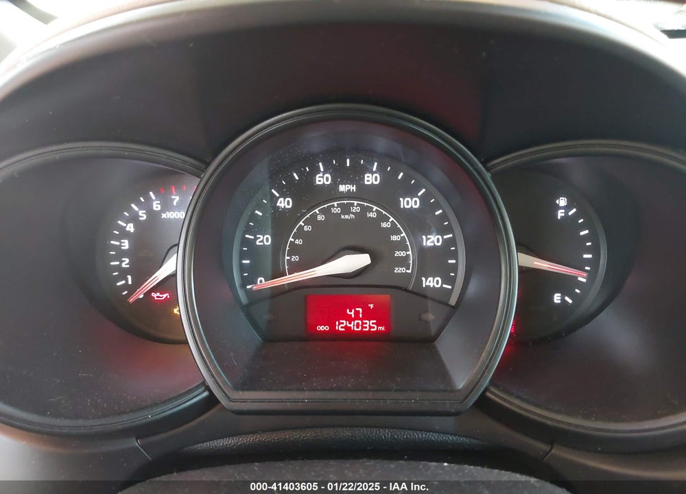 2013 KIA RIO VIN: KNADM5A36D6316272