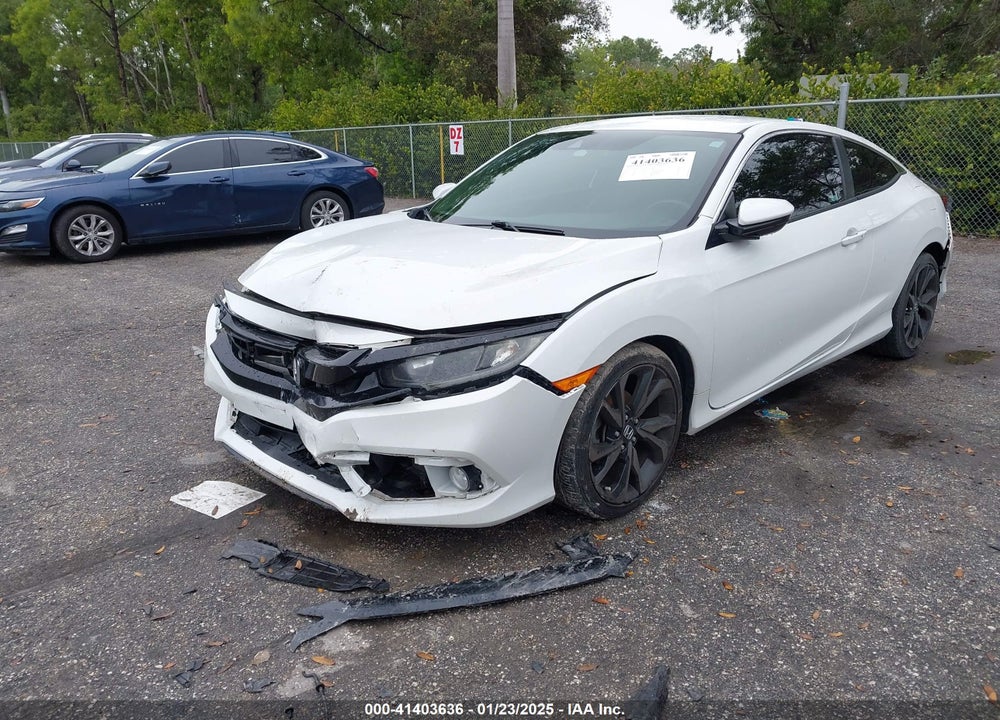 2019 HONDA CIVIC VIN: 2HGFC4B81KH309553
