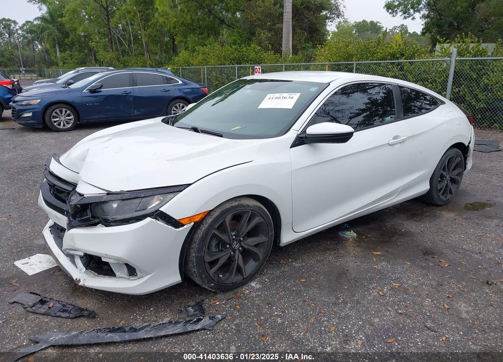 2019 HONDA CIVIC VIN: 2HGFC4B81KH309553