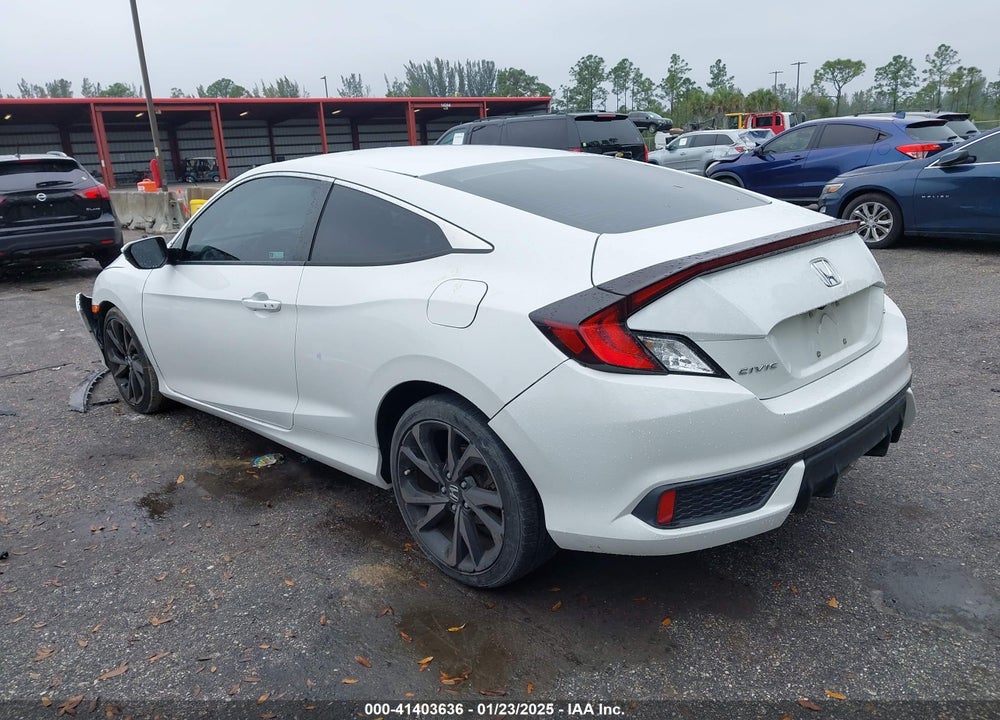 2019 HONDA CIVIC VIN: 2HGFC4B81KH309553