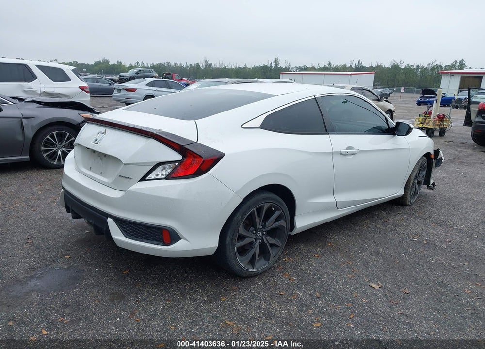 2019 HONDA CIVIC VIN: 2HGFC4B81KH309553