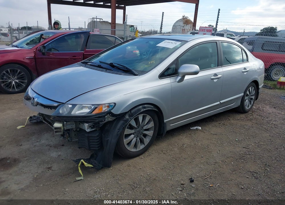 2011 HONDA CIVIC EX-L VIN: 19XFA1F93BE004685