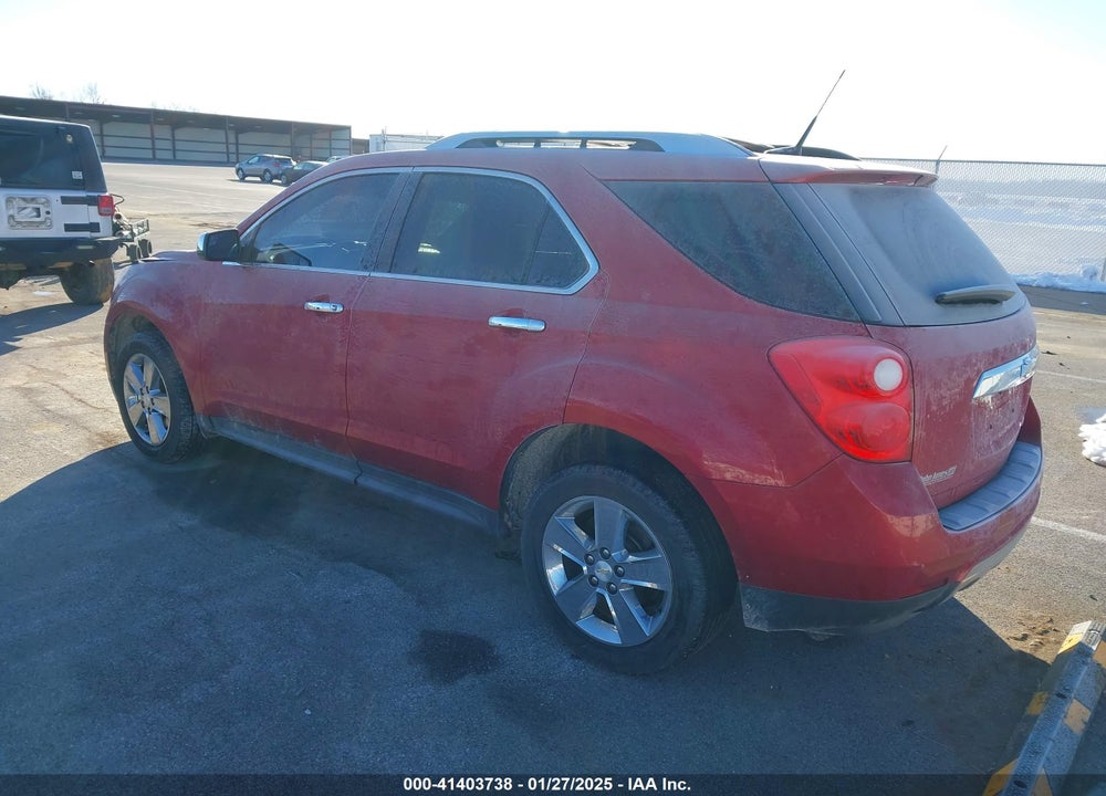 2013 CHEVROLET EQUINOX LTZ VIN: 1GNALFEK9DZ120929