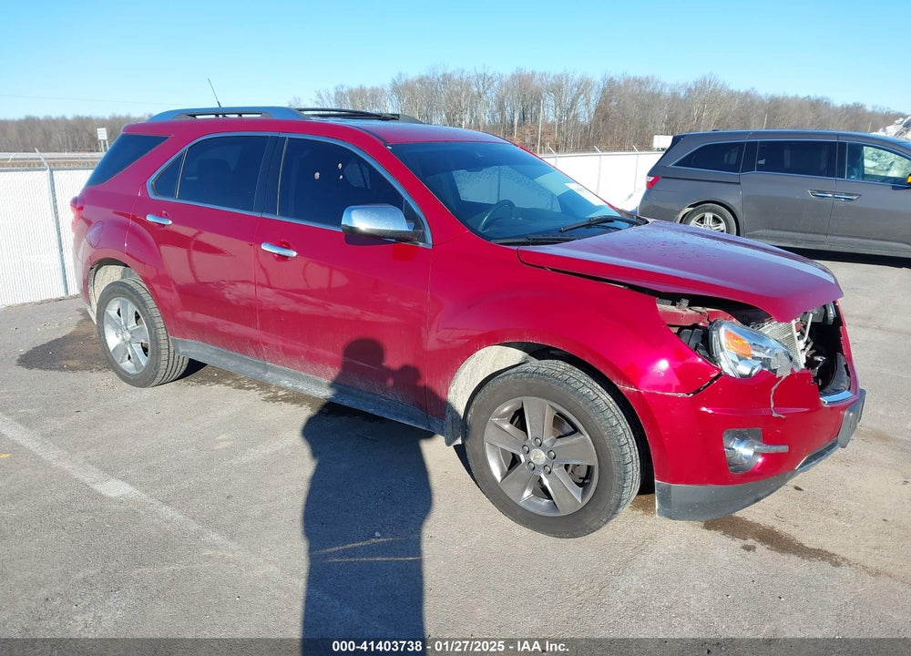 2013 CHEVROLET EQUINOX LTZ VIN: 1GNALFEK9DZ120929
