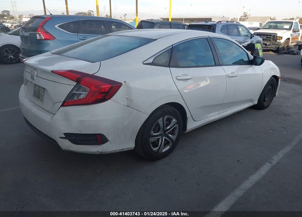 2016 HONDA CIVIC VIN: 2HGFC2F54GH545917