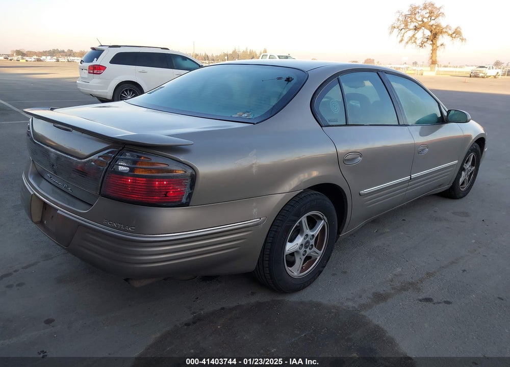 2001 PONTIAC BONNEVILLE SE VIN: 1G2HX54KX14157721