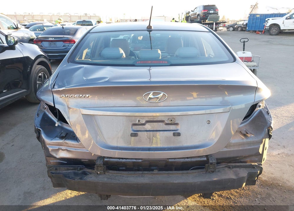 2015 HYUNDAI ACCENT VIN: KMHCT4AE1FU862954