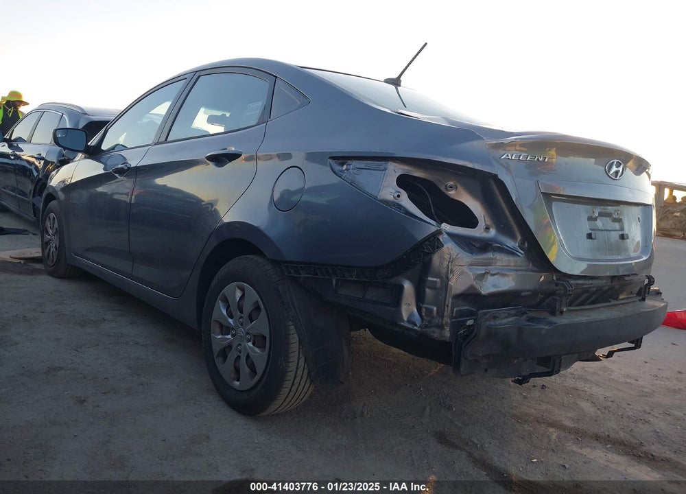2015 HYUNDAI ACCENT VIN: KMHCT4AE1FU862954
