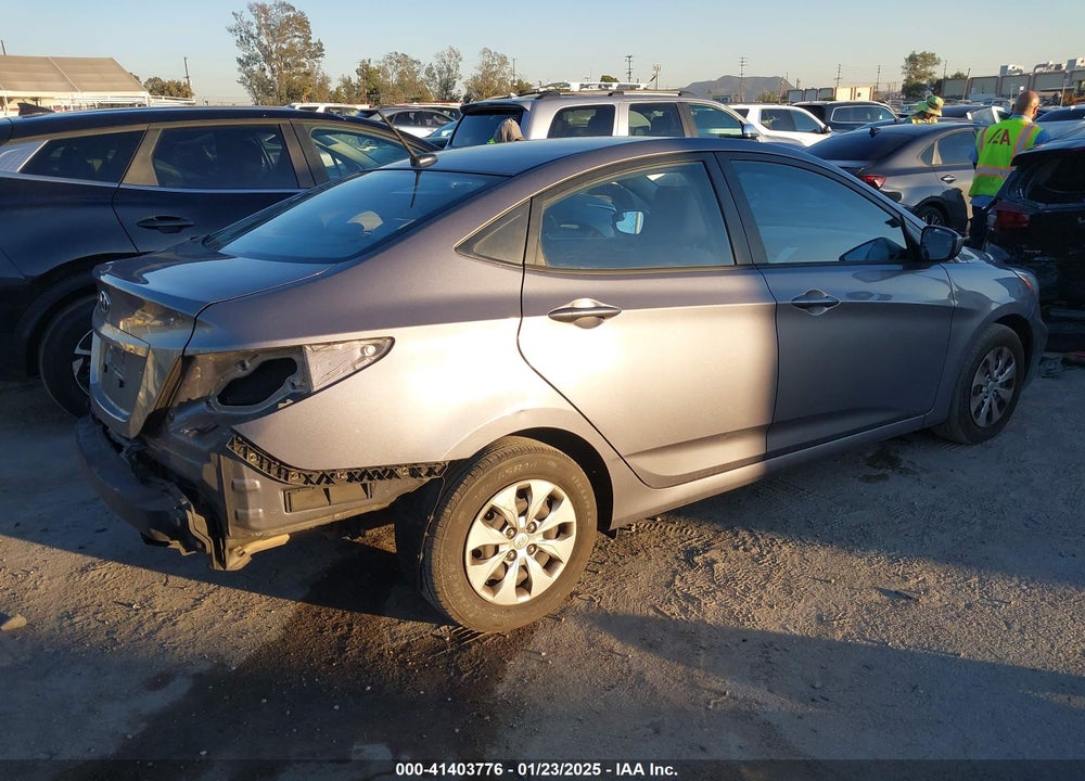 2015 HYUNDAI ACCENT VIN: KMHCT4AE1FU862954