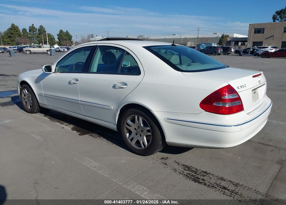 2004 MERCEDES-BENZ E 320 VIN: WDBUF65J94A397095