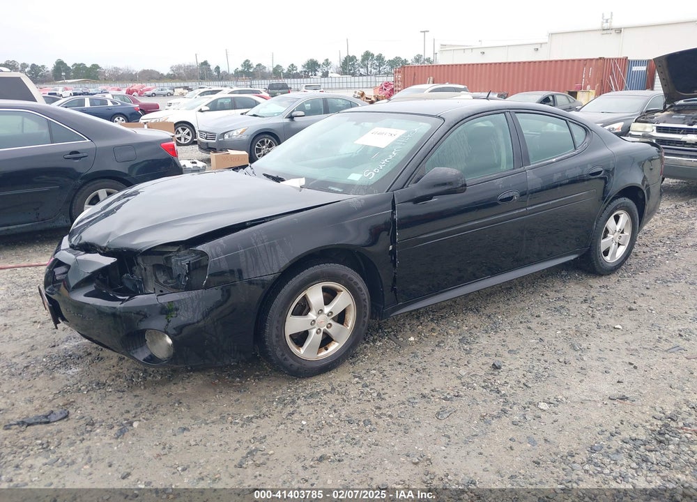 2008 PONTIAC GRAND PRIX VIN: 2G2WP552681104655
