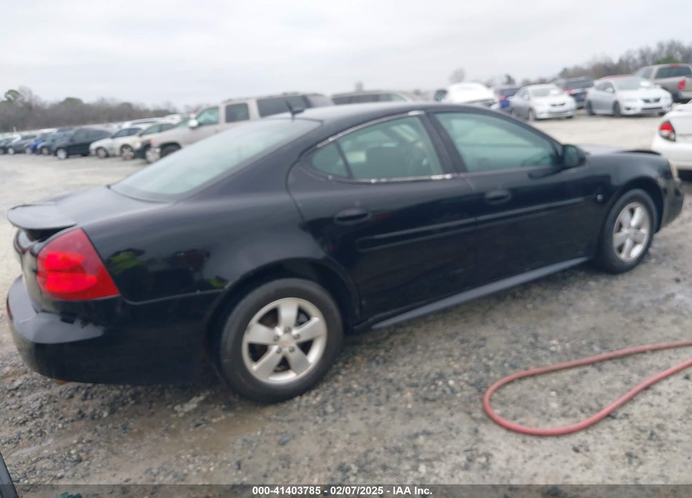 2008 PONTIAC GRAND PRIX VIN: 2G2WP552681104655
