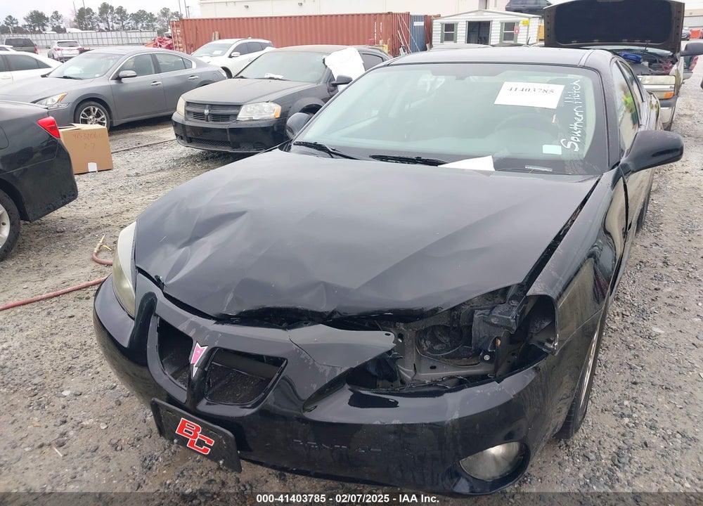 2008 PONTIAC GRAND PRIX VIN: 2G2WP552681104655
