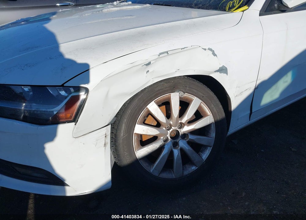 2014 AUDI A4 2.0T PREMIUM VIN: WAUBFAFL9EN007387