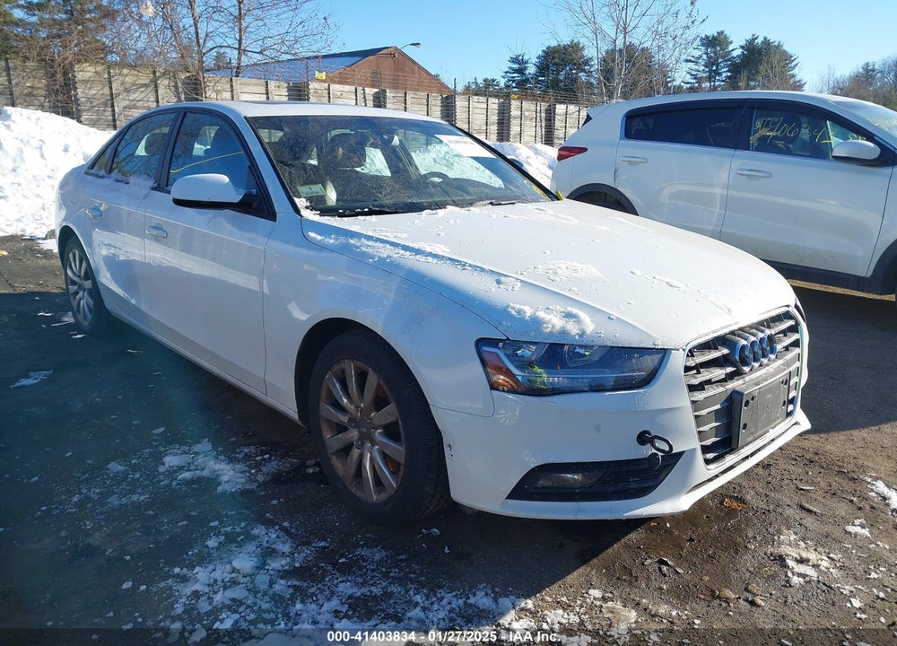 2014 AUDI A4 2.0T PREMIUM VIN: WAUBFAFL9EN007387