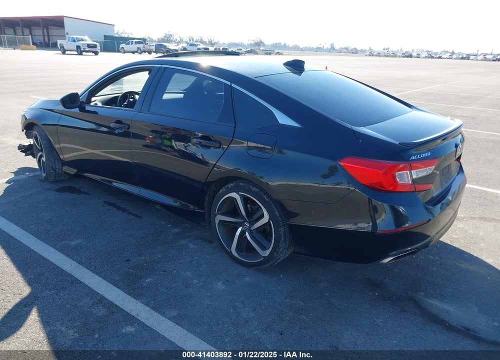 2018 HONDA ACCORD SPORT 2.0T VIN: 1HGCV2F35JA007342