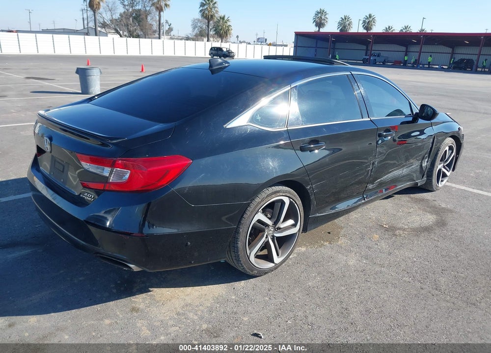 2018 HONDA ACCORD SPORT 2.0T VIN: 1HGCV2F35JA007342