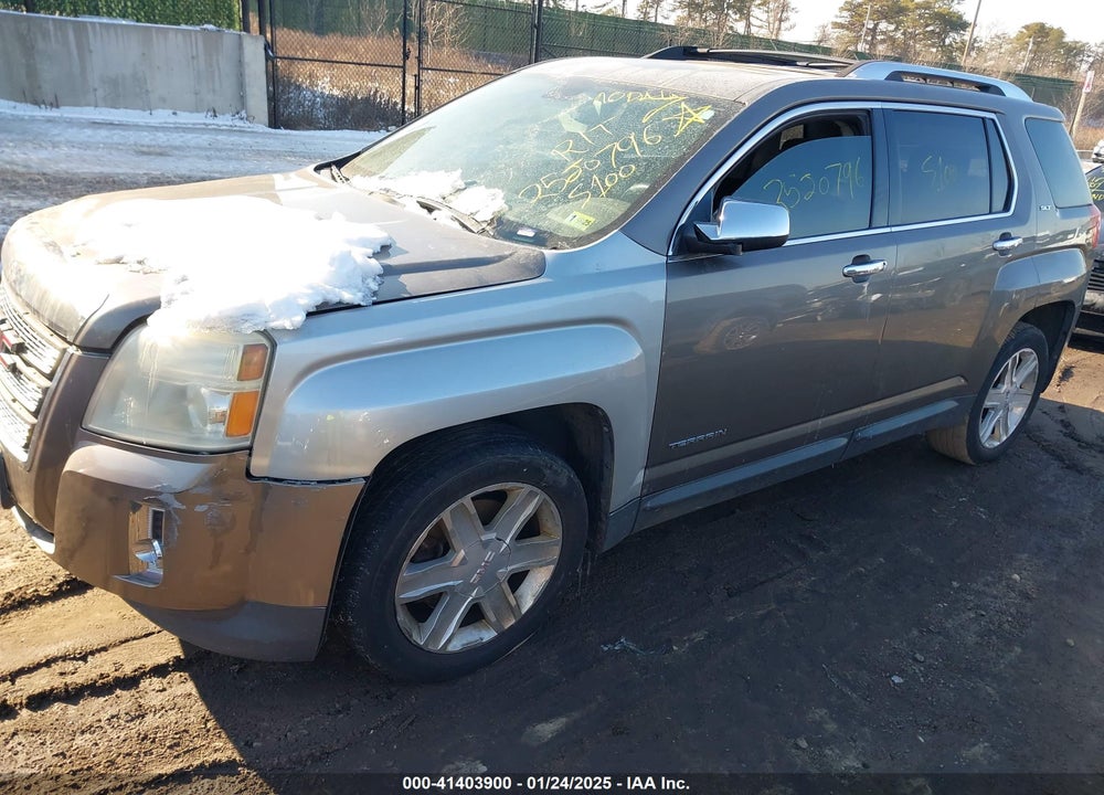 2010 GMC TERRAIN SLT-2 VIN: 2CTFLJEWXA6307290