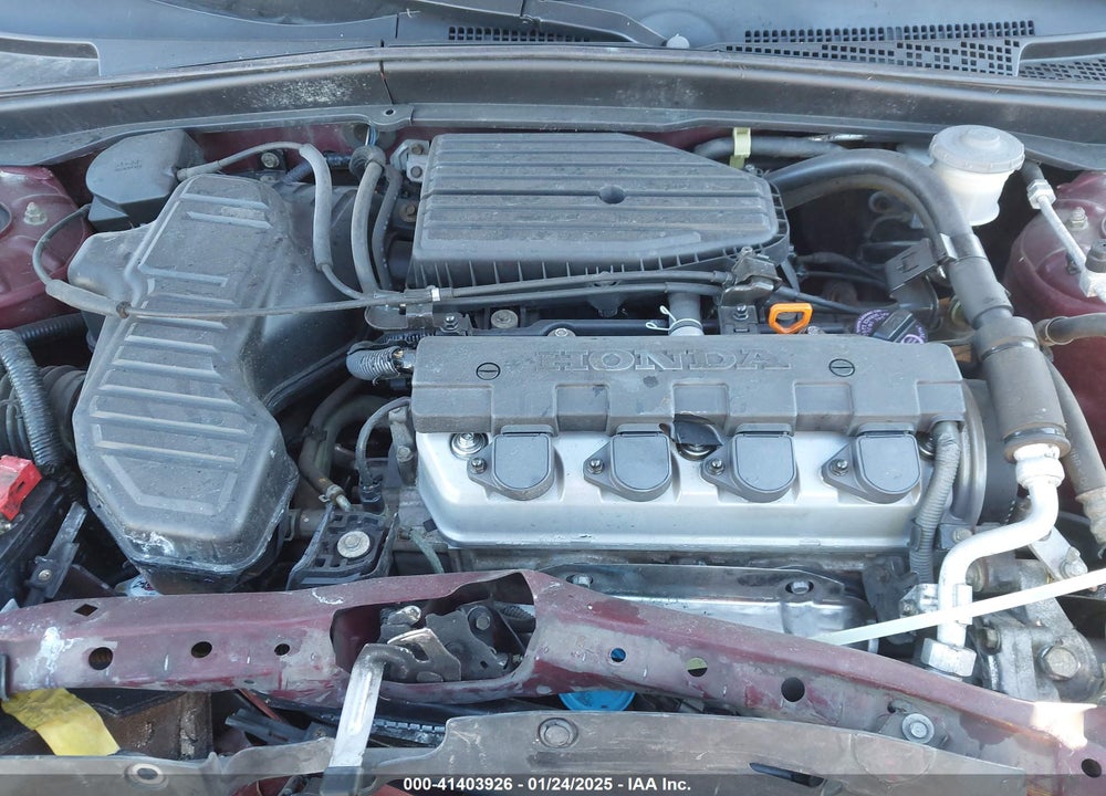2002 HONDA CIVIC LX VIN: 2HGES16502H578947