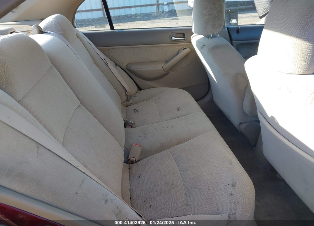 2002 HONDA CIVIC LX VIN: 2HGES16502H578947