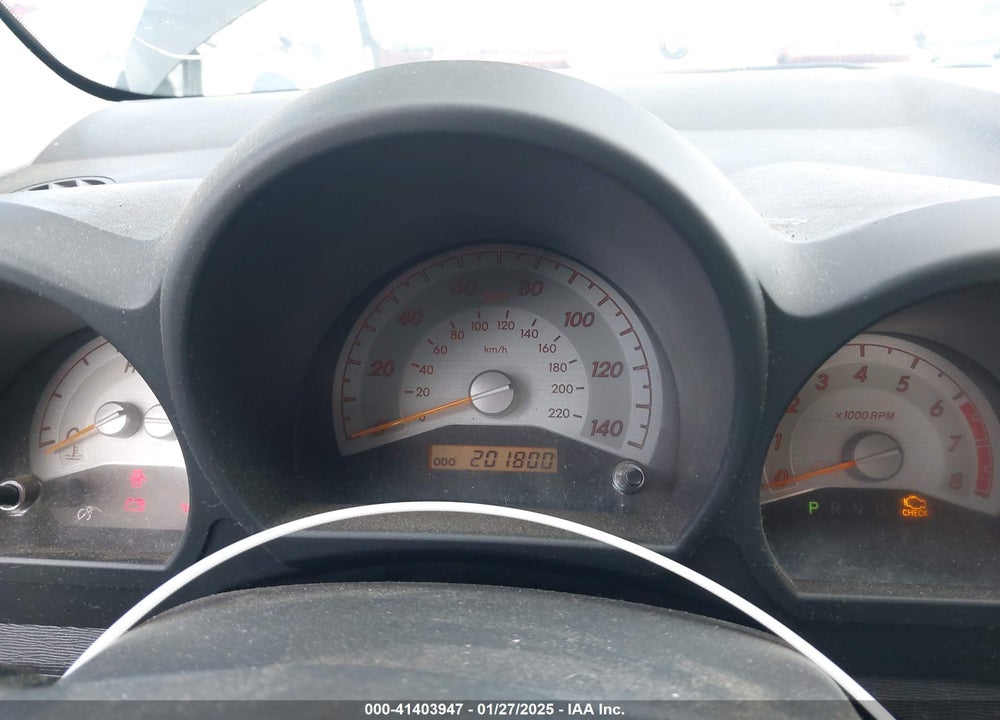 2008 SCION TC VIN: JTKDE167X80235779