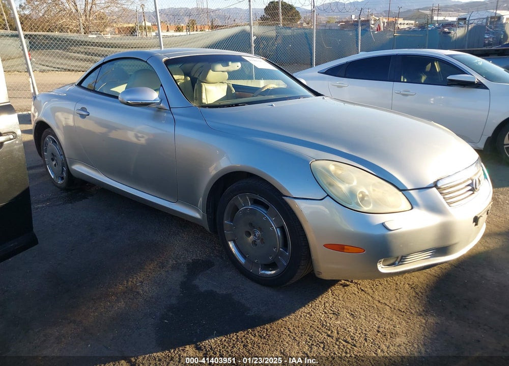2003 LEXUS SC 430 VIN: JTHFN48Y230044310