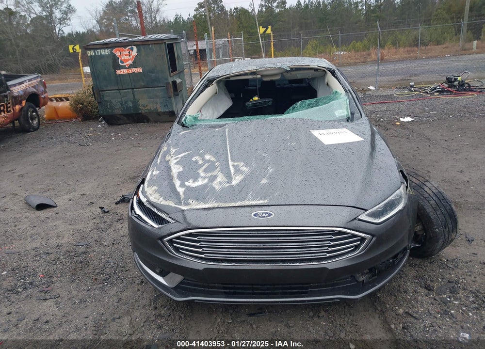 2017 FORD FUSION HYBRID VIN: 3FA6P0RU9HR107965