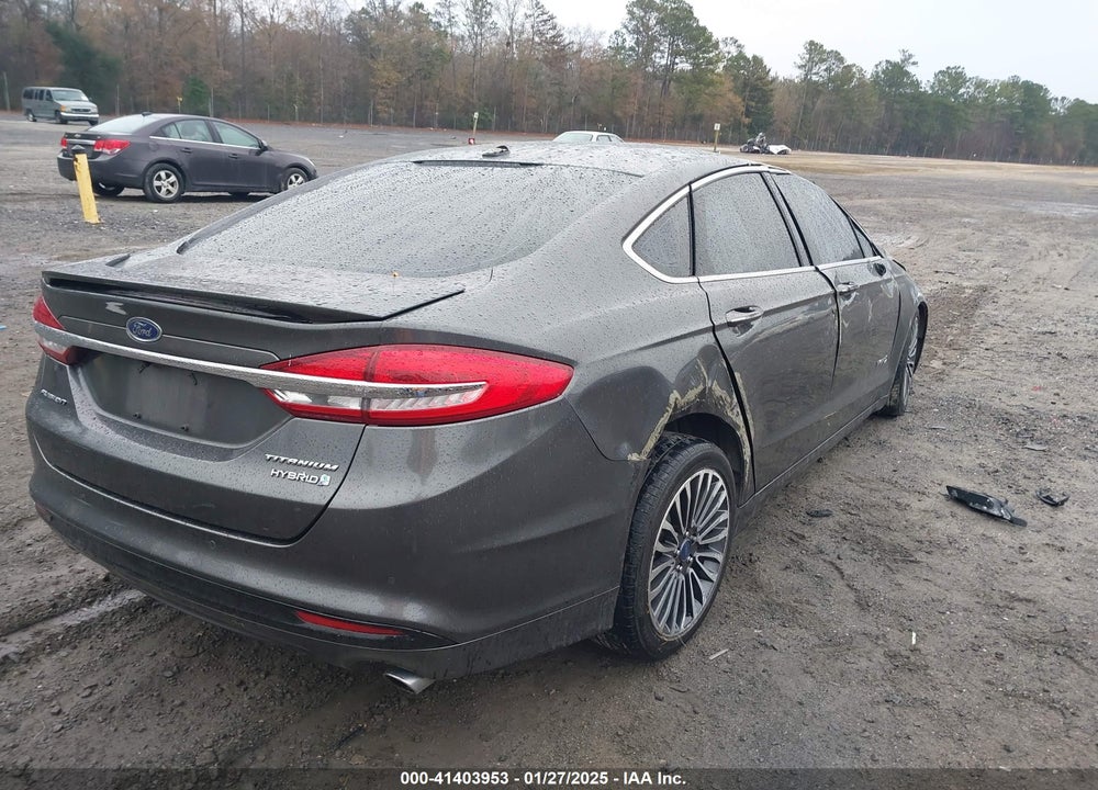 2017 FORD FUSION HYBRID VIN: 3FA6P0RU9HR107965
