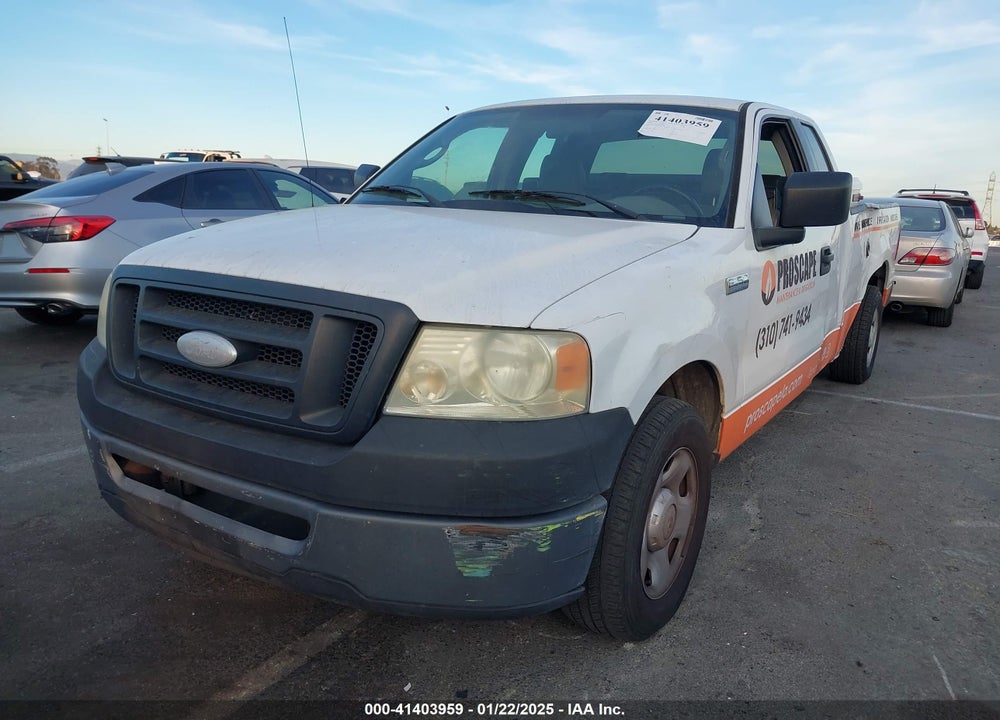 2008 FORD F-150 XL/XLT VIN: 1FTVX12558KE99202