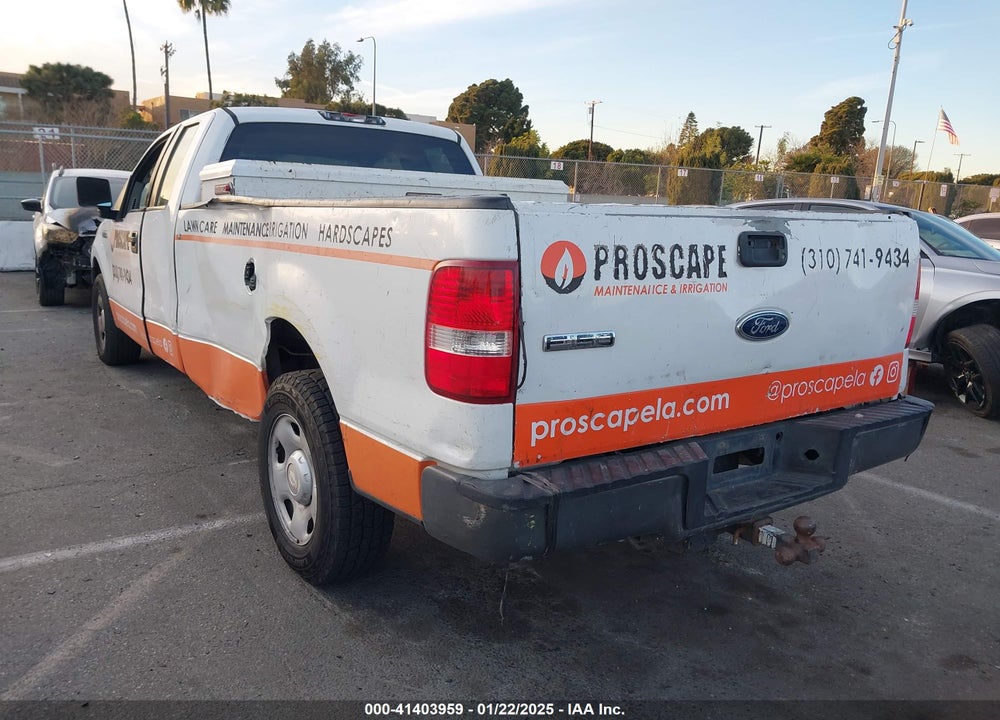 2008 FORD F-150 XL/XLT VIN: 1FTVX12558KE99202