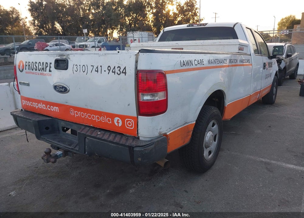 2008 FORD F-150 XL/XLT VIN: 1FTVX12558KE99202